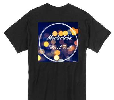 Custom Gildan 100% Cotton Black T-Shirt