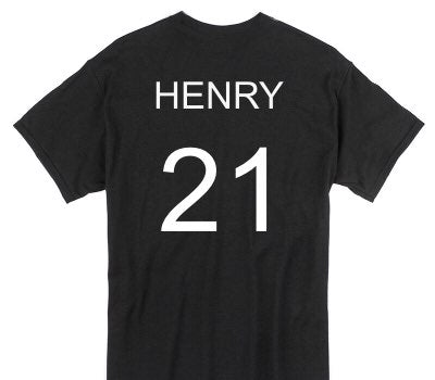 Custom Gildan 100% Cotton Black T-Shirt