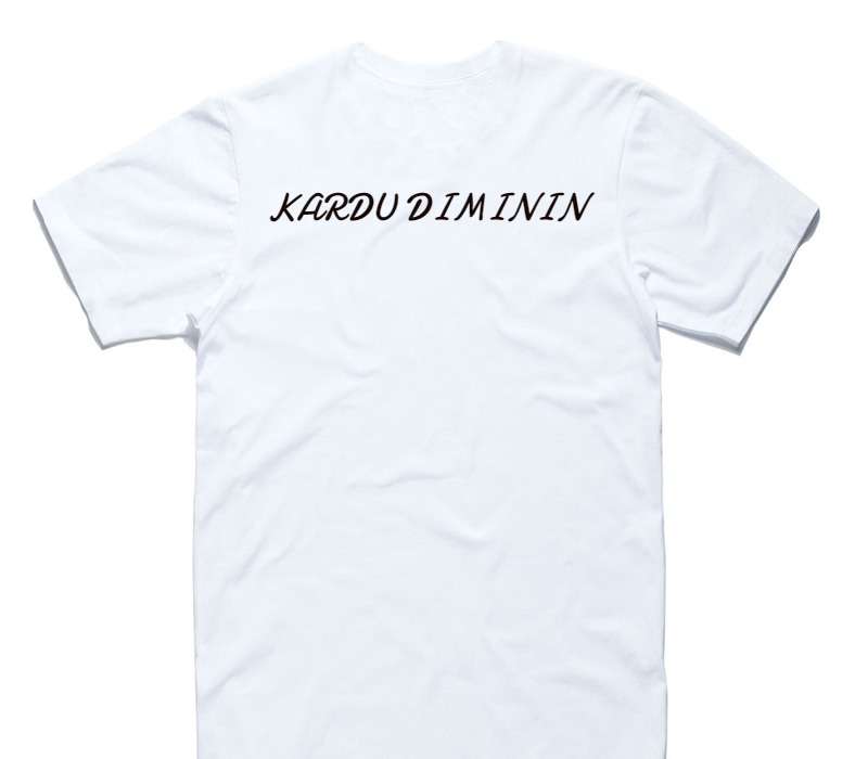 Custom AS Colour 100% Cotton White T-Shirt