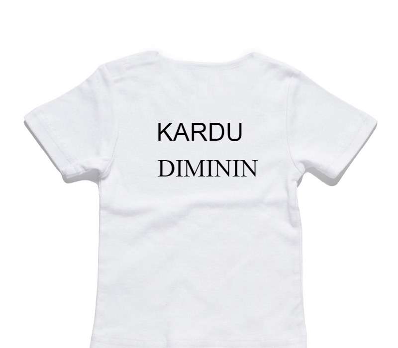 Custom AS Colour White Baby T-Shirt