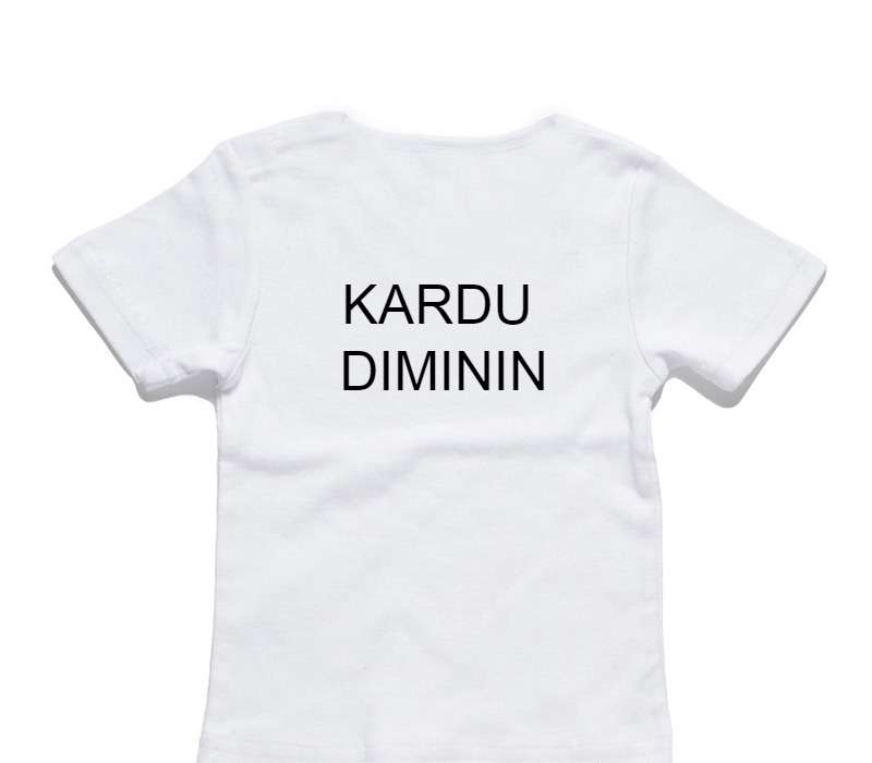 Custom AS Colour White Baby T-Shirt