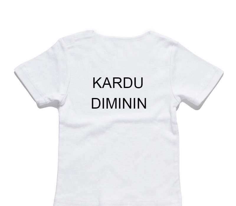 Custom AS Colour White Baby T-Shirt