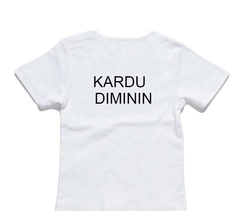 Custom AS Colour White Baby T-Shirt