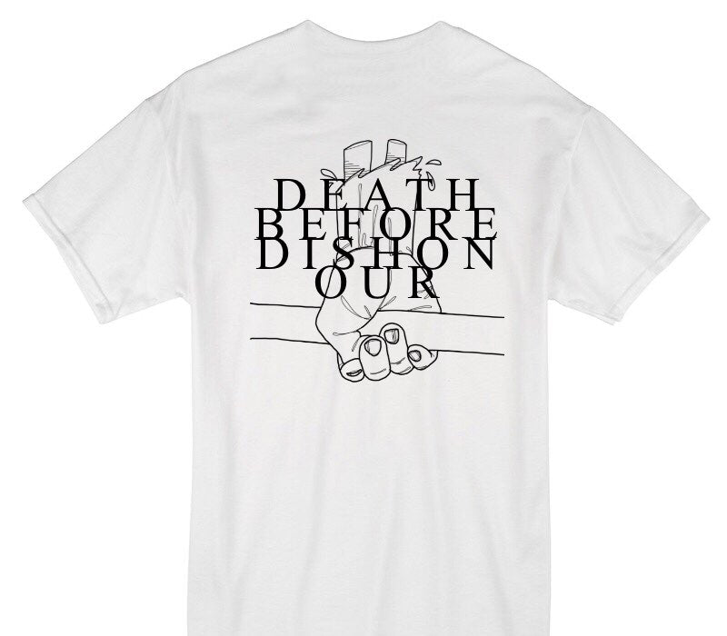 Custom Gildan 100% Cotton White T-Shirt