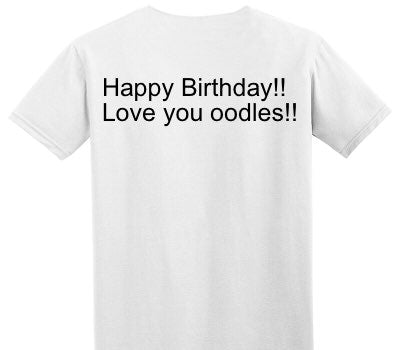 Custom Adult Soft Style 100% Cotton White T-Shirt