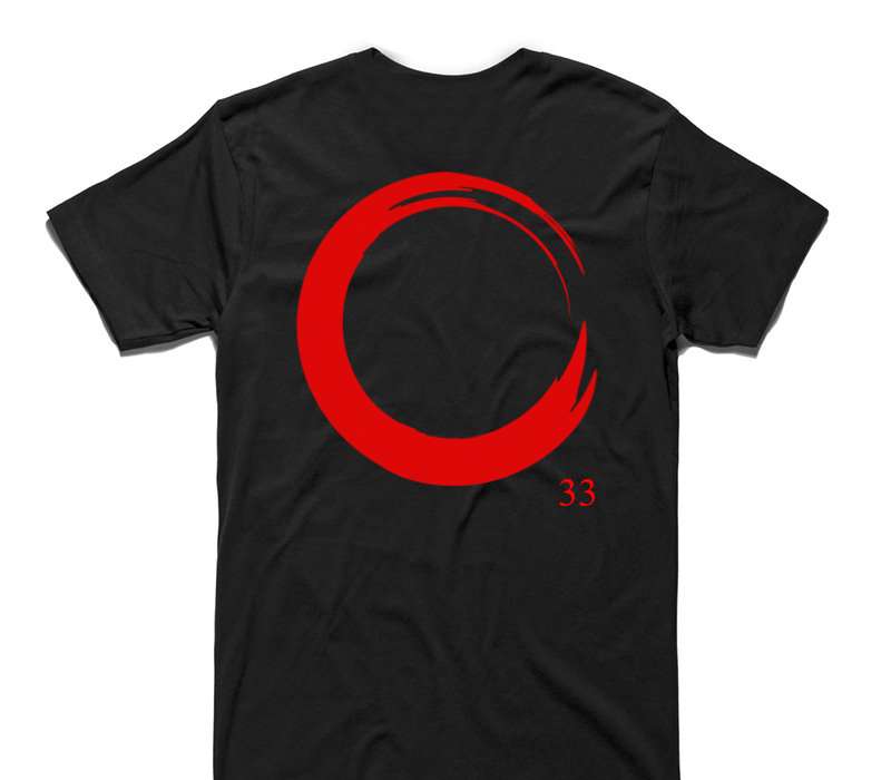 Custom AS Colour 100% Cotton Black T-Shirt