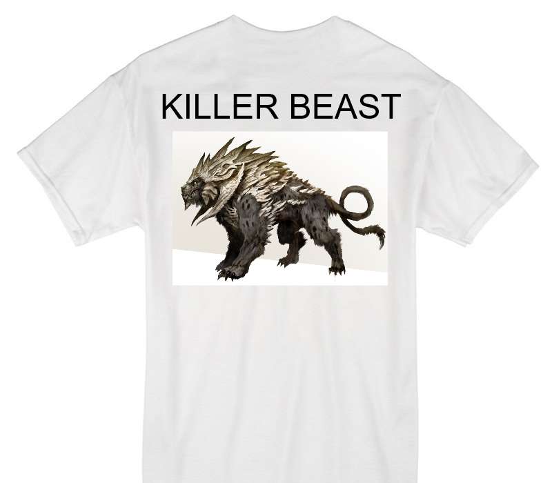 Custom Gildan 100% Cotton White T-Shirt