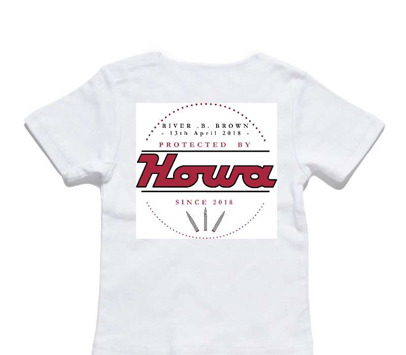 Custom AS Colour White Baby T-Shirt