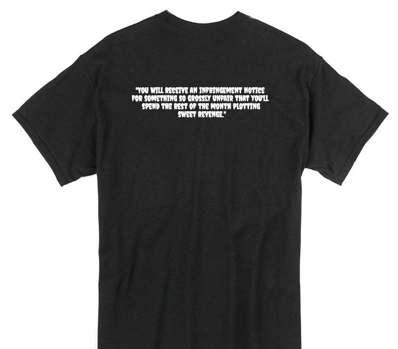 Custom Gildan 100% Cotton Black T-Shirt