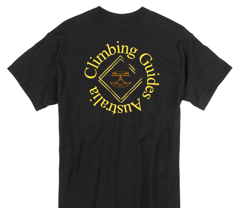 Custom Gildan 100% Cotton Black T-Shirt