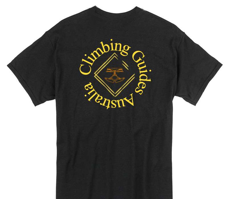 Custom Gildan 100% Cotton Black T-Shirt