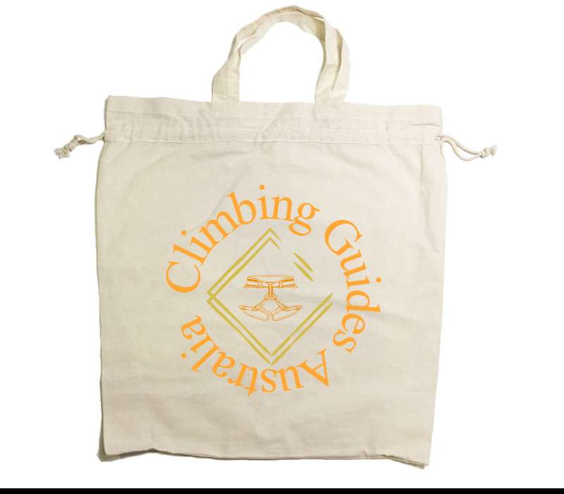 Custom Drawstring Tote Bag Cotton Calico