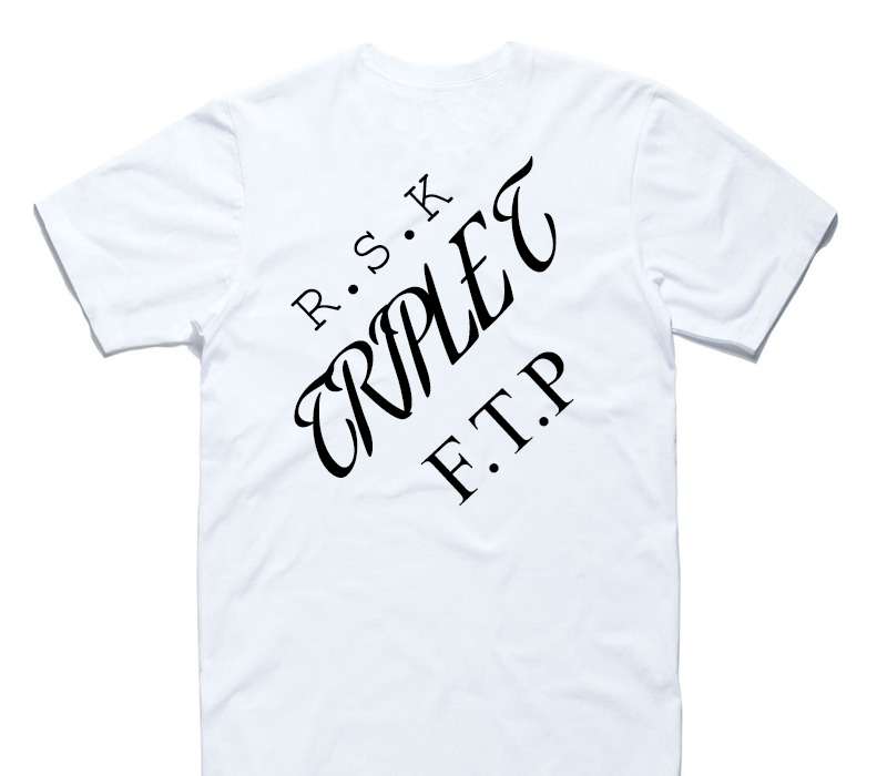 Custom AS Colour 100% Cotton White T-Shirt