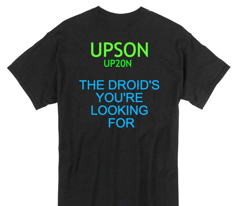Custom Gildan 100% Cotton Black T-Shirt