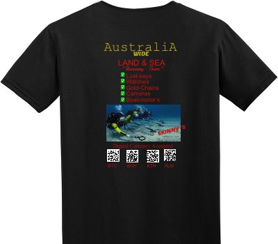 Custom Adult Soft Style 100% Cotton Black T-Shirt