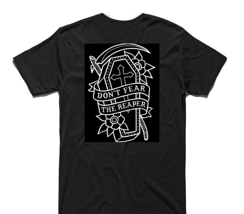 Custom AS Colour 100% Cotton Black T-Shirt