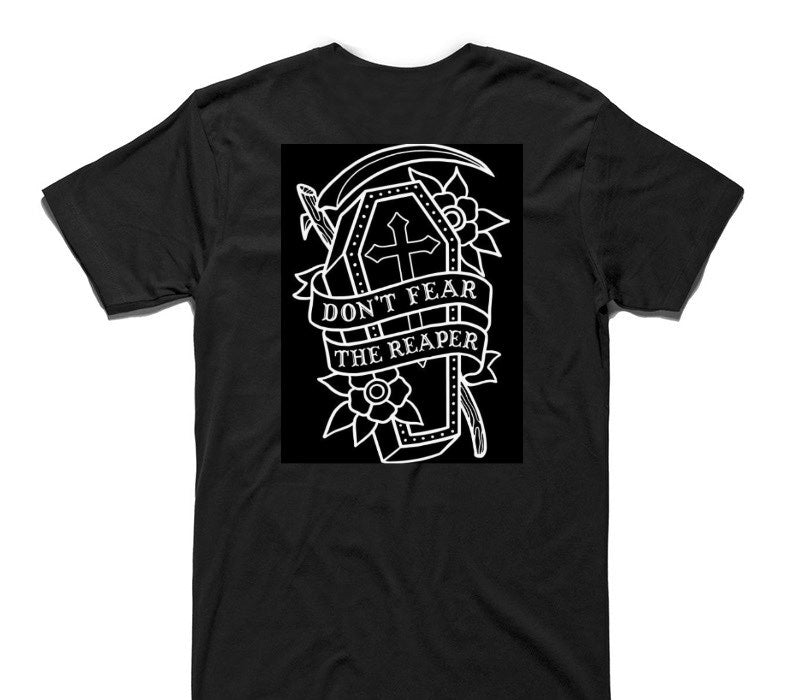 Custom AS Colour 100% Cotton Black T-Shirt