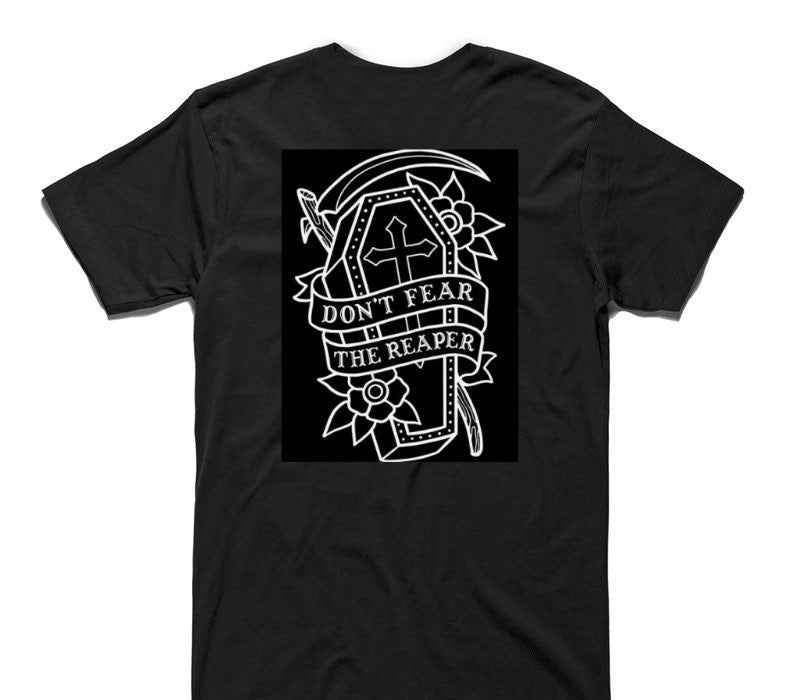 Custom AS Colour 100% Cotton Black T-Shirt