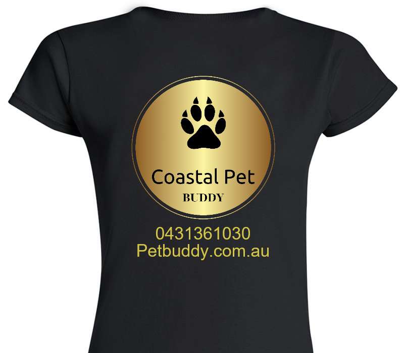 Custom Womens Soft Style 100% Cotton Black T-Shirt