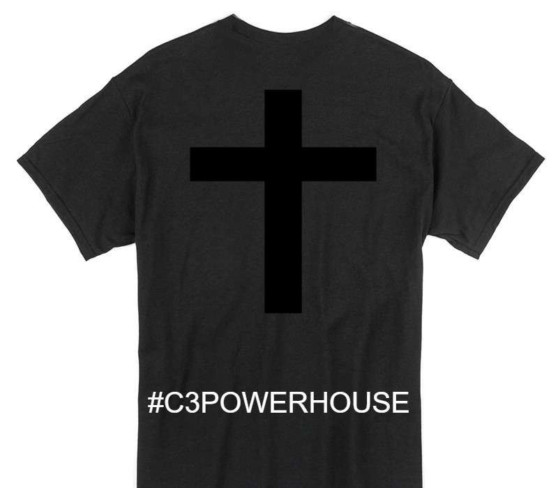 Custom Gildan 100% Cotton Black T-Shirt