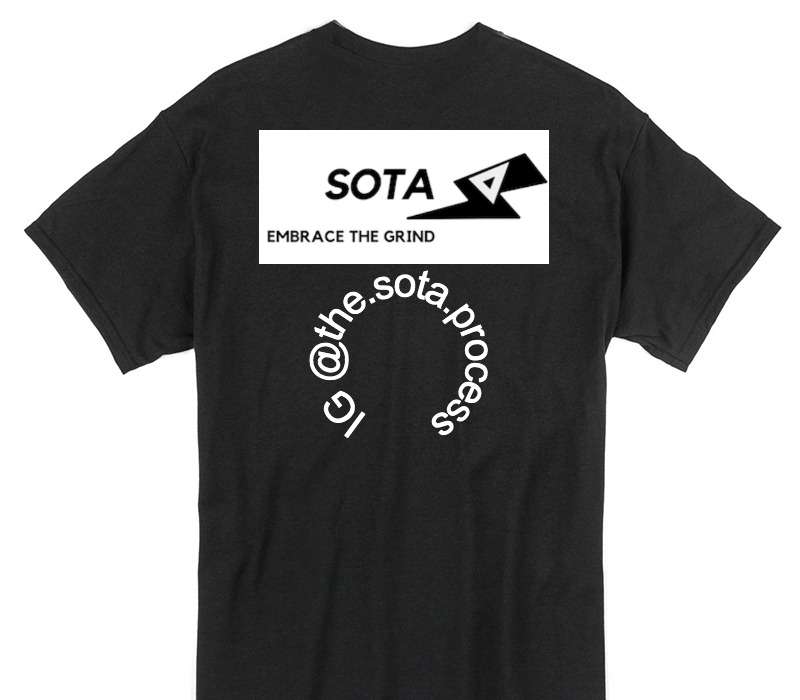 Custom Gildan 100% Cotton Black T-Shirt