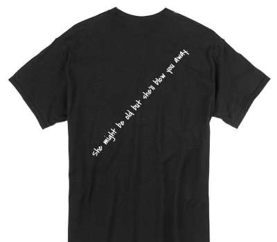 Custom Gildan 100% Cotton Black T-Shirt