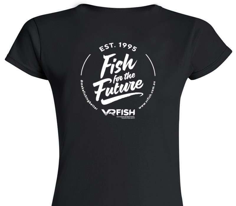 Custom Womens Soft Style 100% Cotton Black T-Shirt