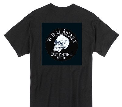 Custom Gildan 100% Cotton Black T-Shirt