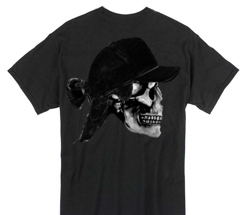 Custom Gildan 100% Cotton Black T-Shirt