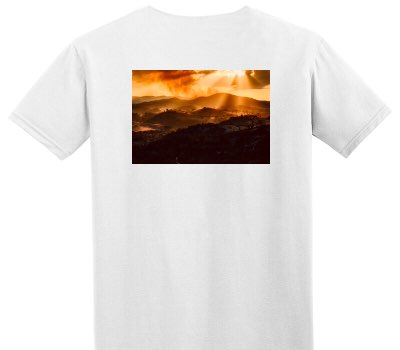 Custom Adult Soft Style 100% Cotton White T-Shirt