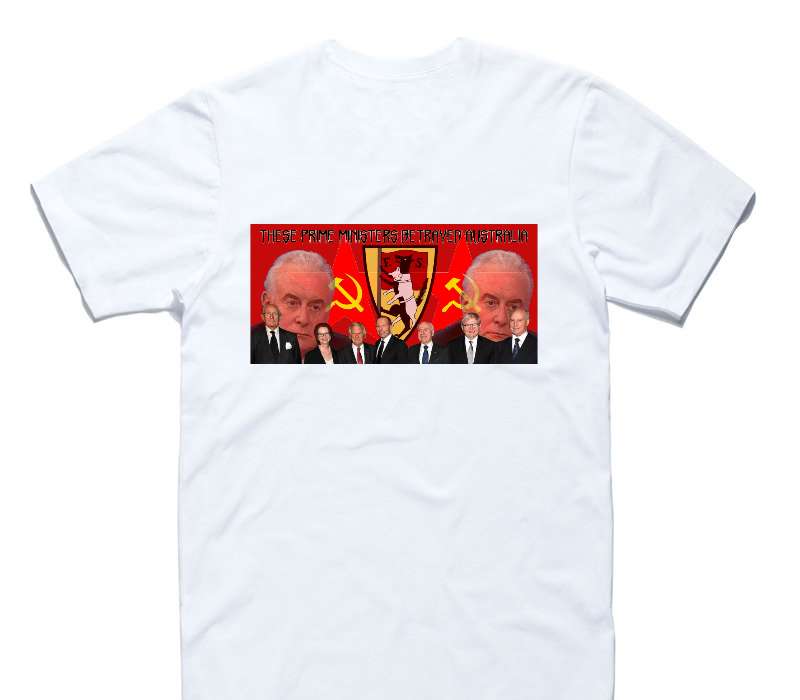 Custom AS Colour 100% Cotton White T-Shirt
