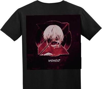 Custom Adult Soft Style 100% Cotton Black T-Shirt