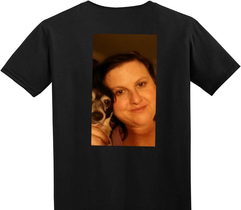 Custom Adult Soft Style 100% Cotton Black T-Shirt