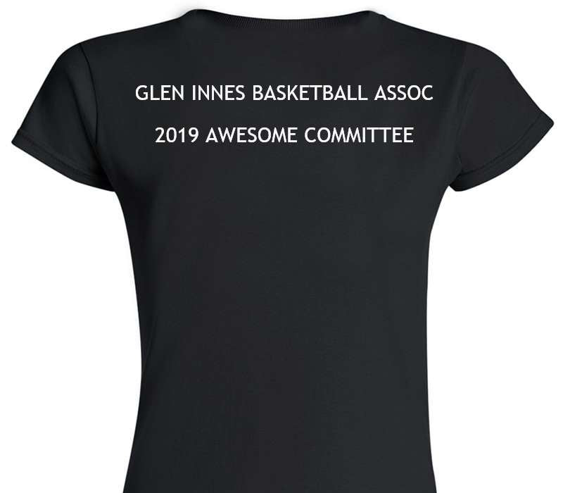 Custom Womens Soft Style 100% Cotton Black T-Shirt