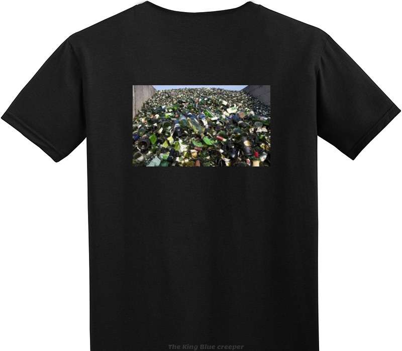 Custom Adult Soft Style 100% Cotton Black T-Shirt