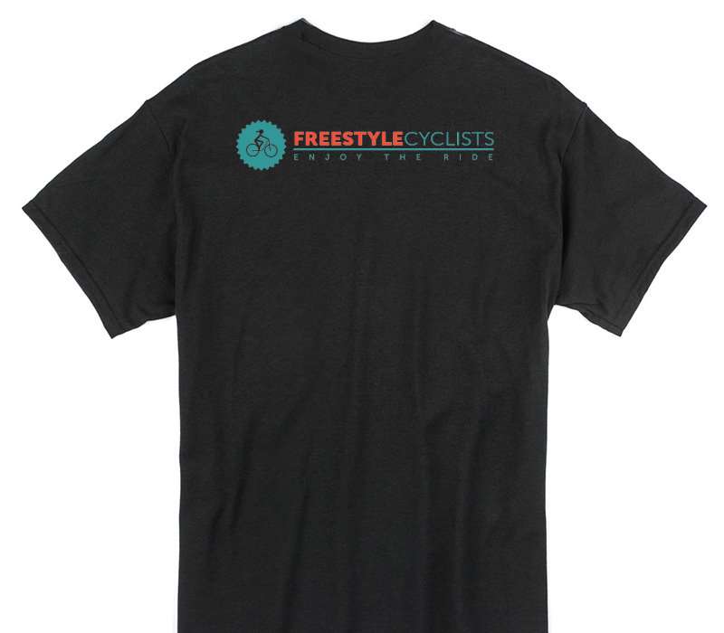 Custom Gildan 100% Cotton Black T-Shirt