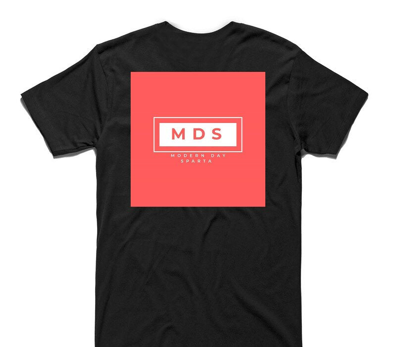 Custom AS Colour 100% Cotton Black T-Shirt