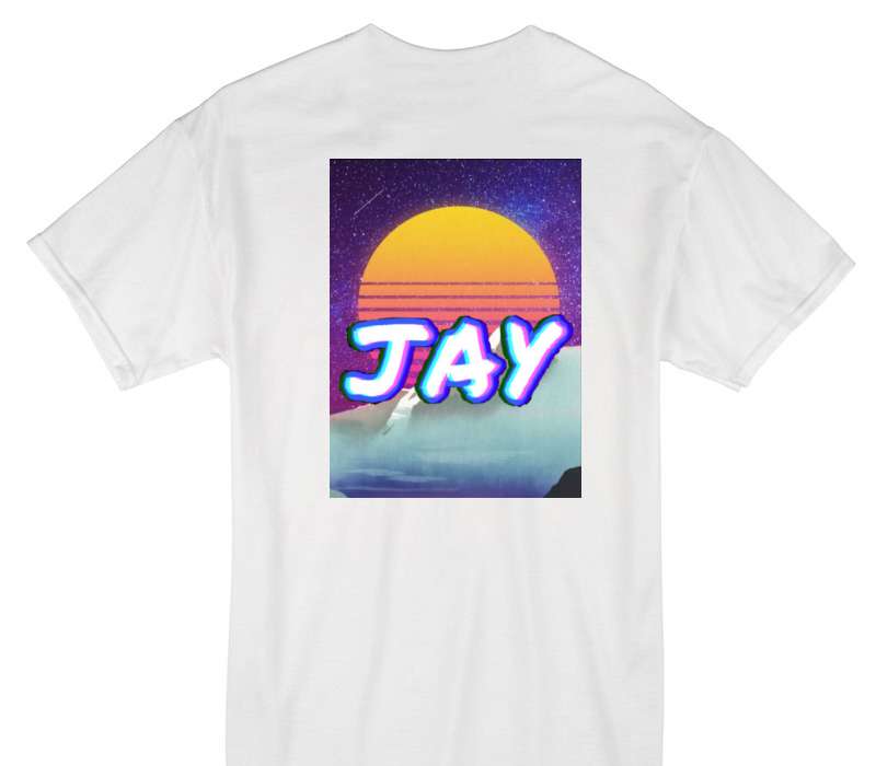 Custom Gildan 100% Cotton White T-Shirt