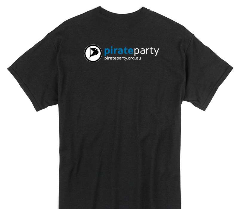 Custom Gildan 100% Cotton Black T-Shirt