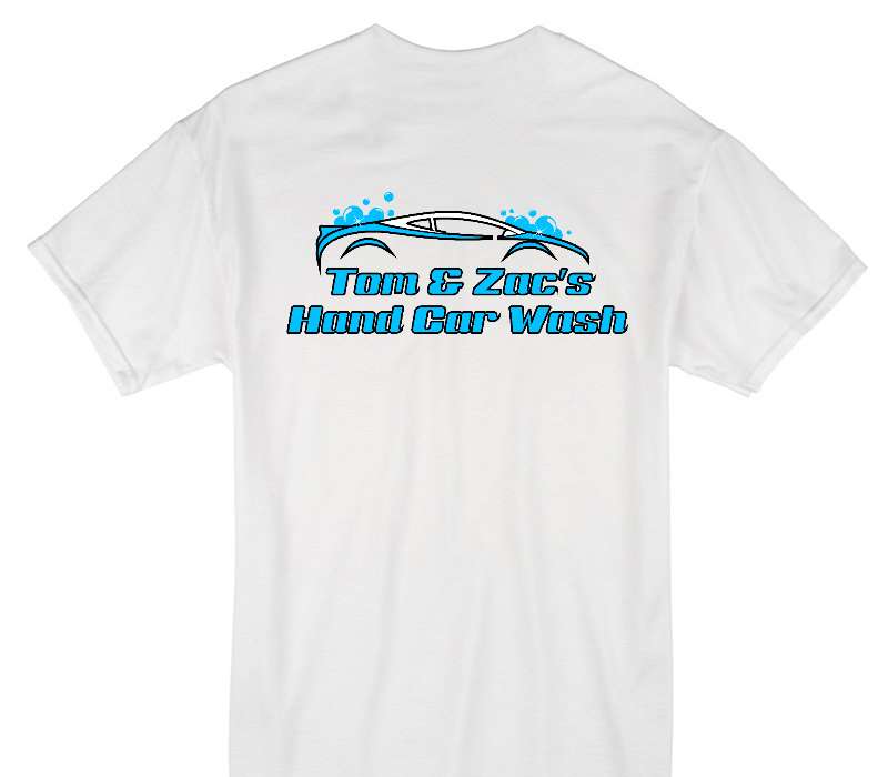 Custom Gildan 100% Cotton White T-Shirt