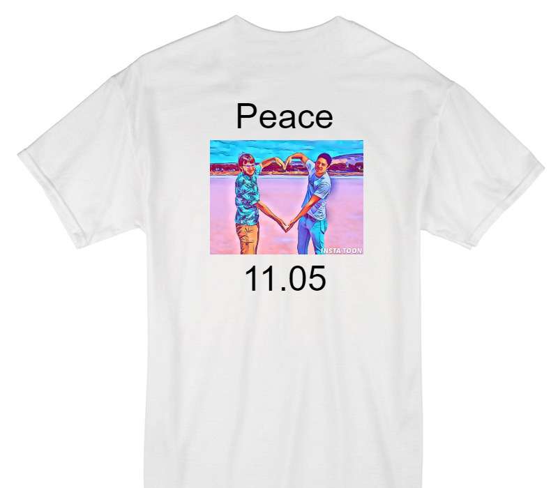 Custom Gildan 100% Cotton White T-Shirt