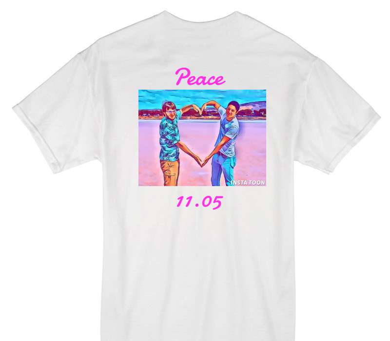 Custom Gildan 100% Cotton White T-Shirt