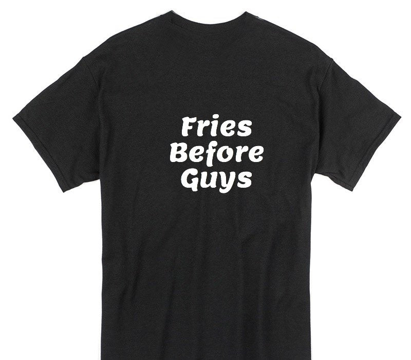 Custom Gildan 100% Cotton Black T-Shirt