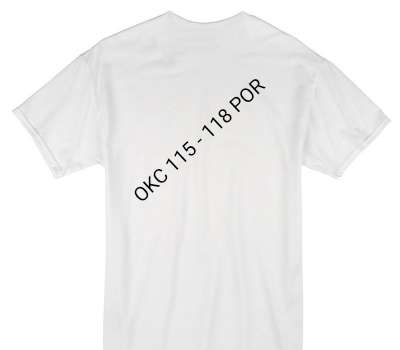 Custom Gildan 100% Cotton White T-Shirt