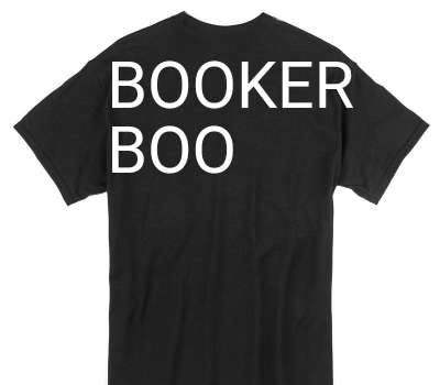 Custom Gildan 100% Cotton Black T-Shirt