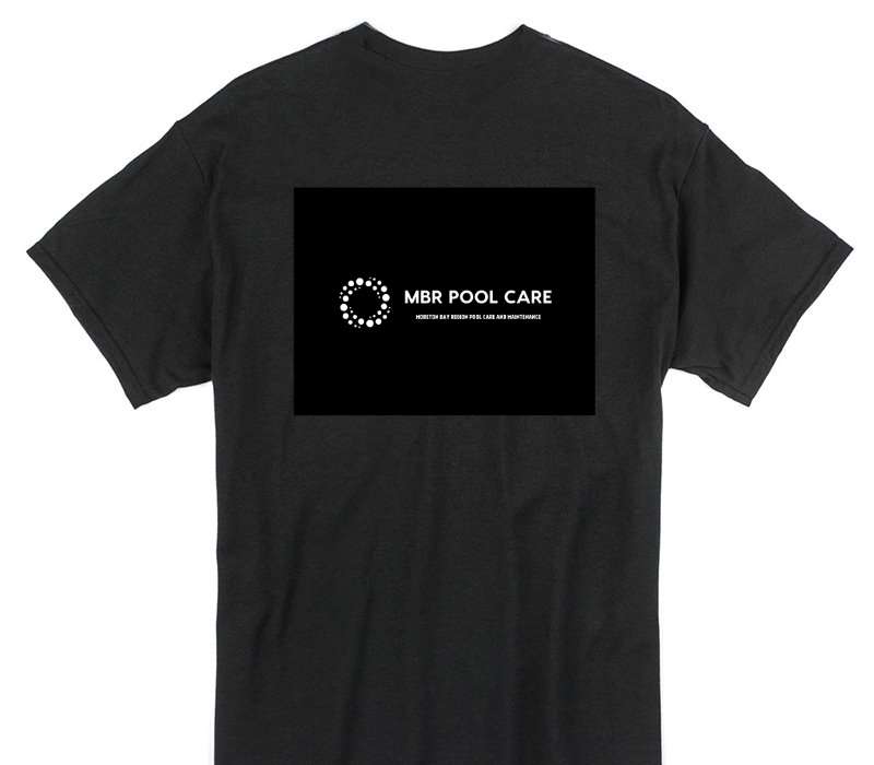 Custom Gildan 100% Cotton Black T-Shirt
