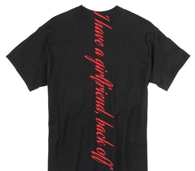 Custom Gildan 100% Cotton Black T-Shirt