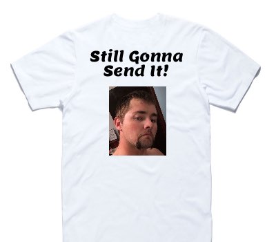 Custom AS Colour 100% Cotton White T-Shirt