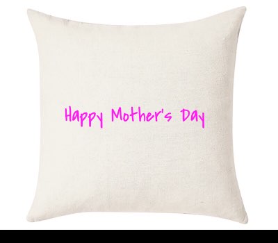Custom Cushion Cover 50cm x 50 cm Off White