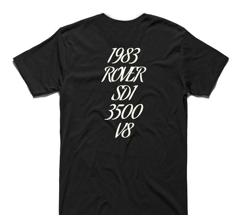 Custom AS Colour 100% Cotton Black T-Shirt